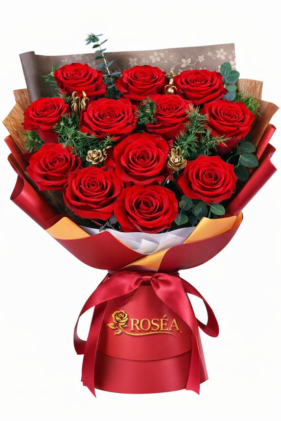 Eternal Preserved Rose Bouquet – Luxury Real Roses That Last for Years | Perfect Romantic Gift